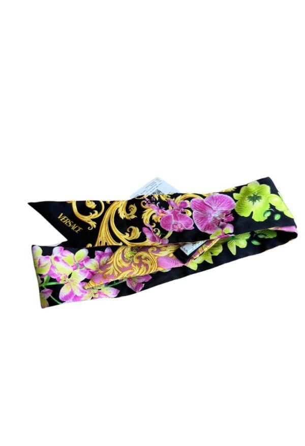 BANDANA MEDUSA ORCHID SILK - VERSACE - Image 10
